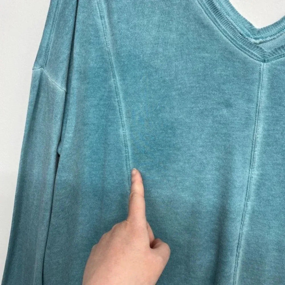 Maurices Distressed Sharkbite Hem Soft Shirt - Picture 4 of 10